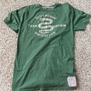 Harry Potter Green Slytherin Quidditch Tee